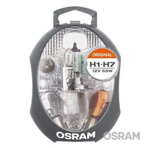 Asortyment, żarówki - AMS-OSRAM CLK H1/H7