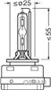 Żarówka, reflektor dalekosiężny - AMS-OSRAM 66140