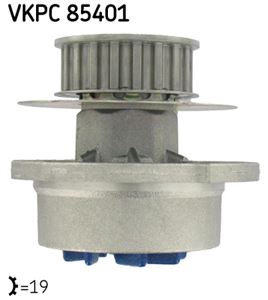 Pompa wody, chłodzenie silnika - SKF VKPC 85401 Aquamax